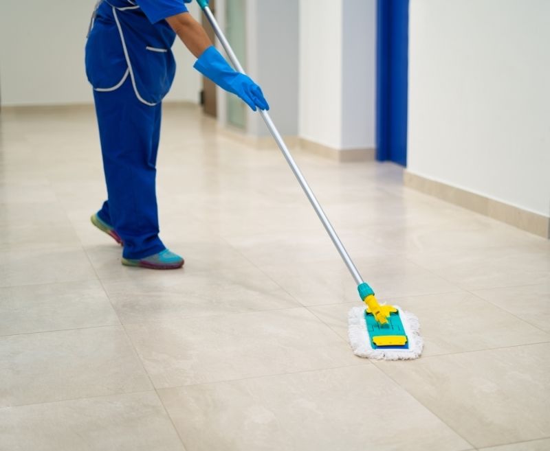Commercial Kitchen Mopping in Denton, TX